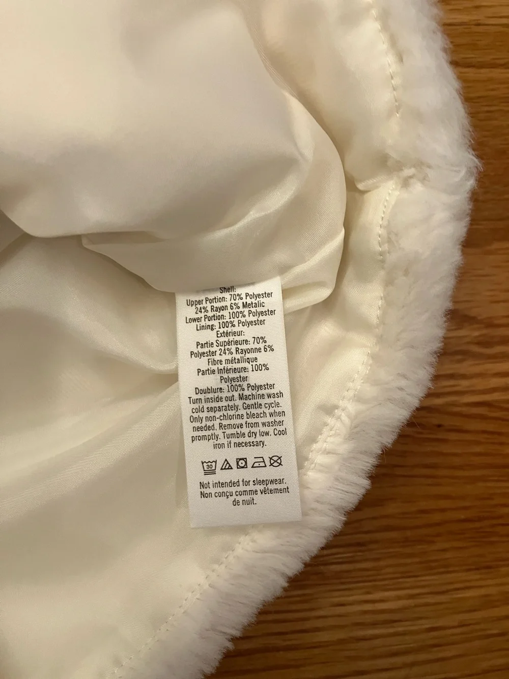 Janie and Jack Gold and Cream Sparkle Faux-Fur Holiday Dress